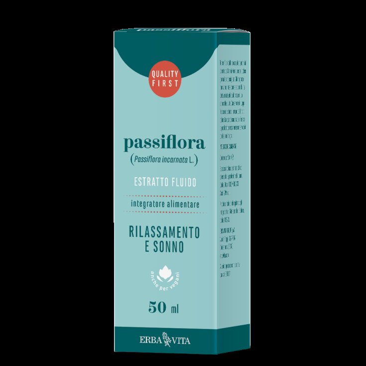 Passiflora Fluid Extract Erba Vita 50ml