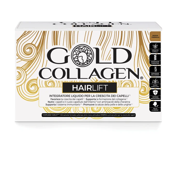 Gold Collagen Hairlift 10 Vials