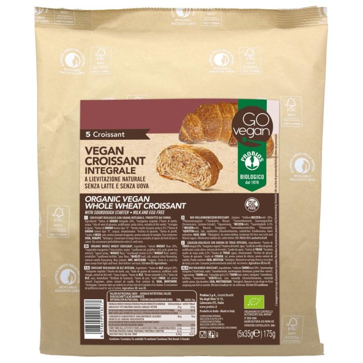 VEGAN CROISSANT FRUM INT 5X35G