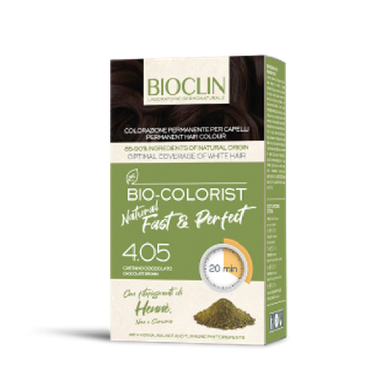 BIO-COLORIST Natural Fast & Perfect 4.05 Chocolate Brown BIOCLIN
