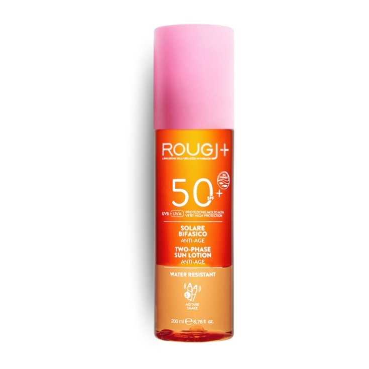 Anti-Age Biphasic Sunscreen SPF50 + Rougj® 200ml