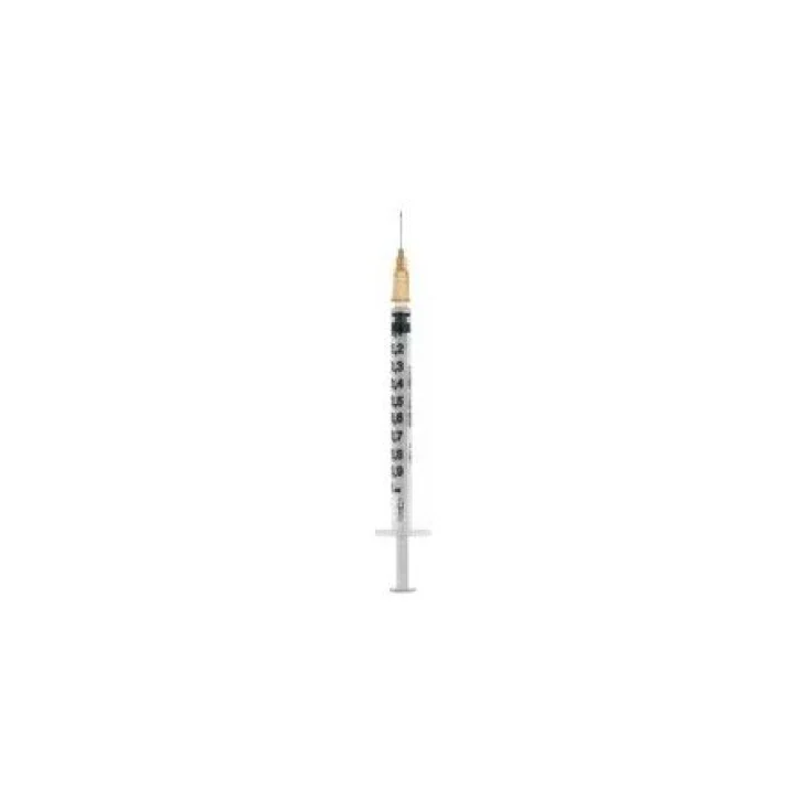Disposable Syringes Insulin ml1 LUER Needle G25X5 / 8