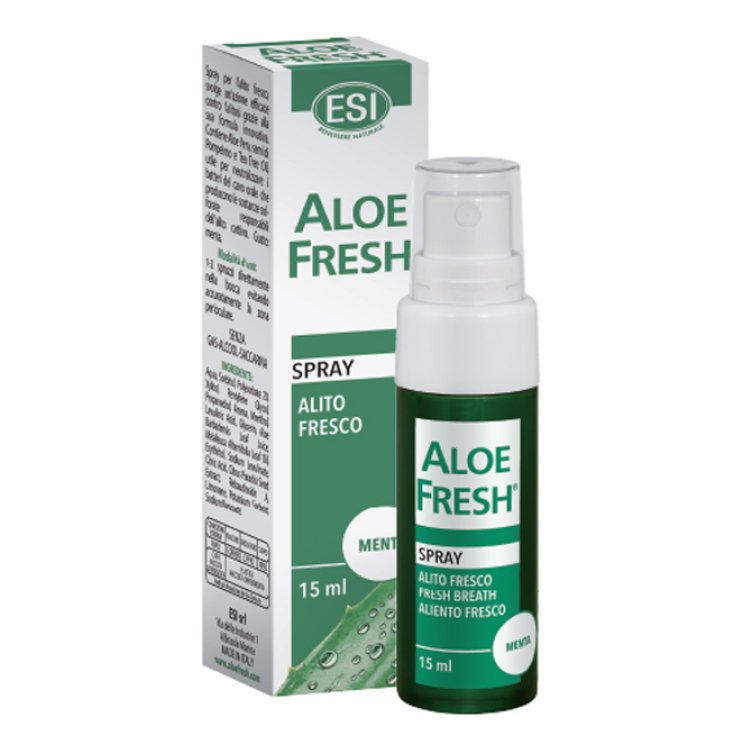 Aloe Fresh Fresh Breath Spray Esi 15ml