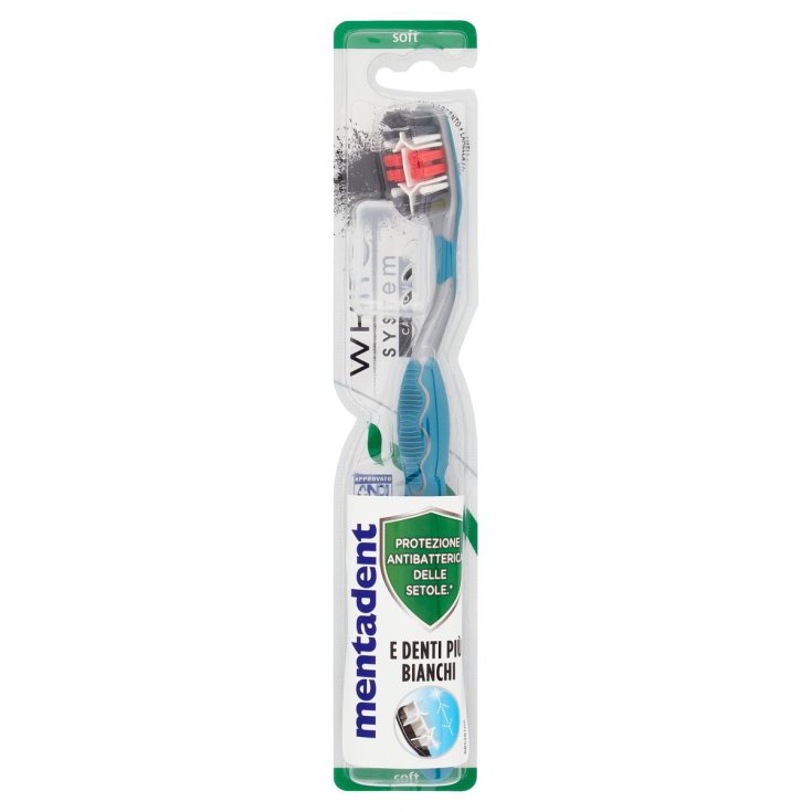 WHITE NOW Carbon Correct MENTADENT 1 Toothbrush