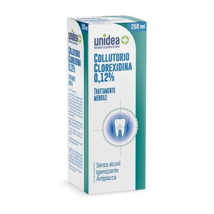 Mouthwash Chlorhexidine 0.12% Unidea 250ml