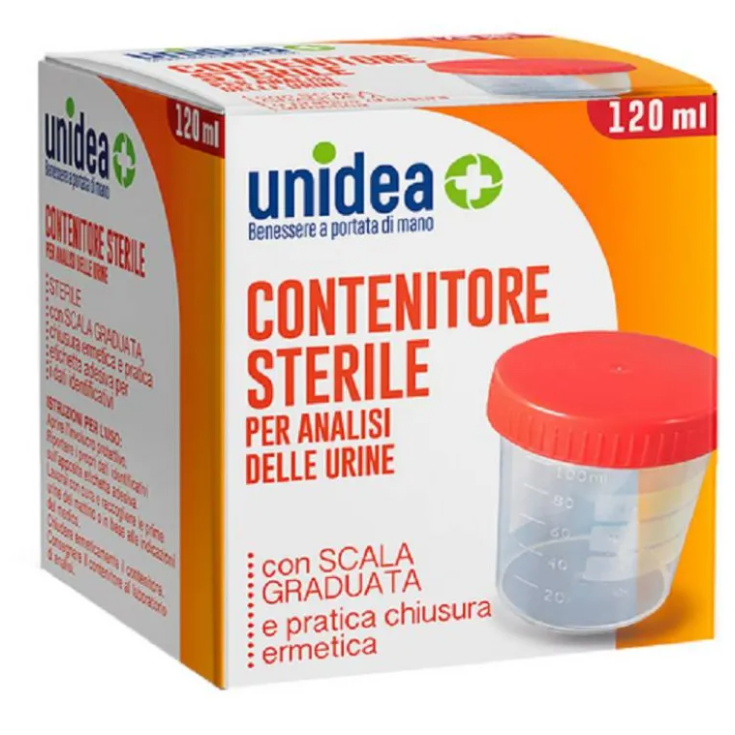 Unidea Sterile Urine Container 120ml