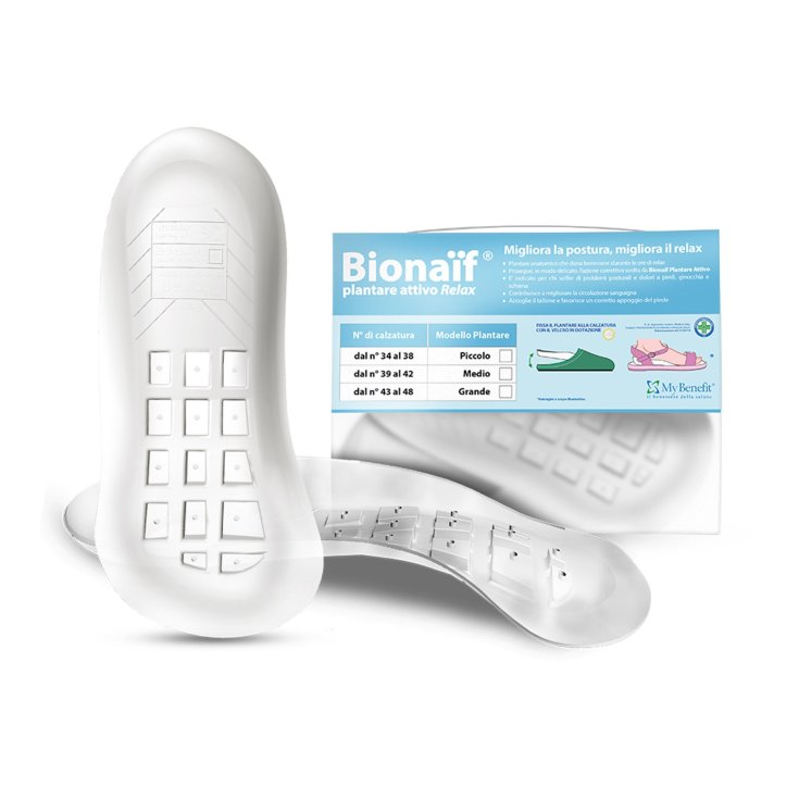 Bionaif Active Footbed Relax My Benefit 2 Pieces