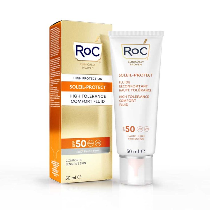 SOLEIL PROTECT High Tolerance Comfort Face Fluid SPF50 + RoC 50ml