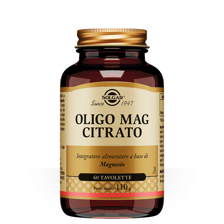 Oligo Mag Citrate SOLGAR® 60 Tablets