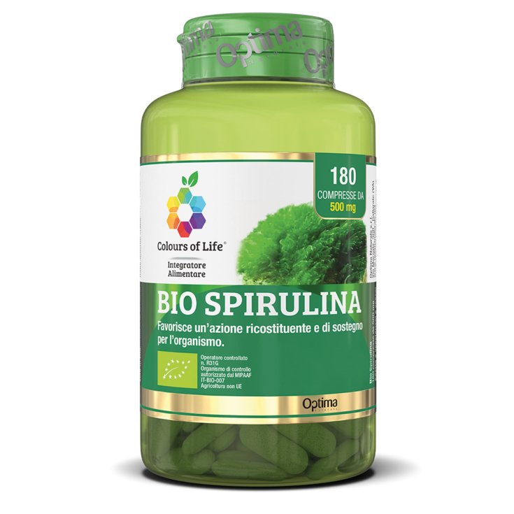 Colors of Life® BIO SPIRULINA Optima 180 Tablets