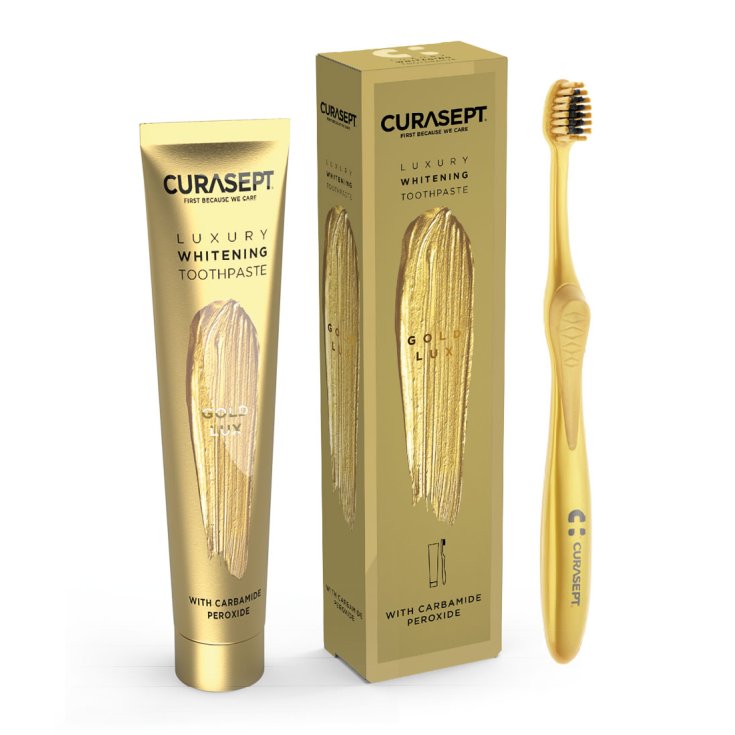 Gold Lux Curasept 75ml + Toothbrush