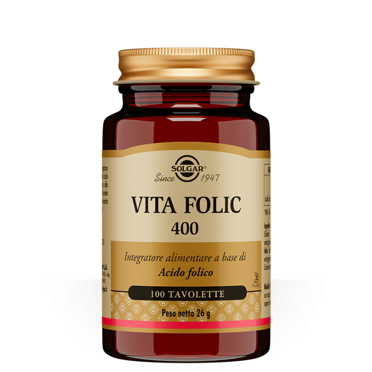 Vita Folic 400 Solgar 100 Tablets