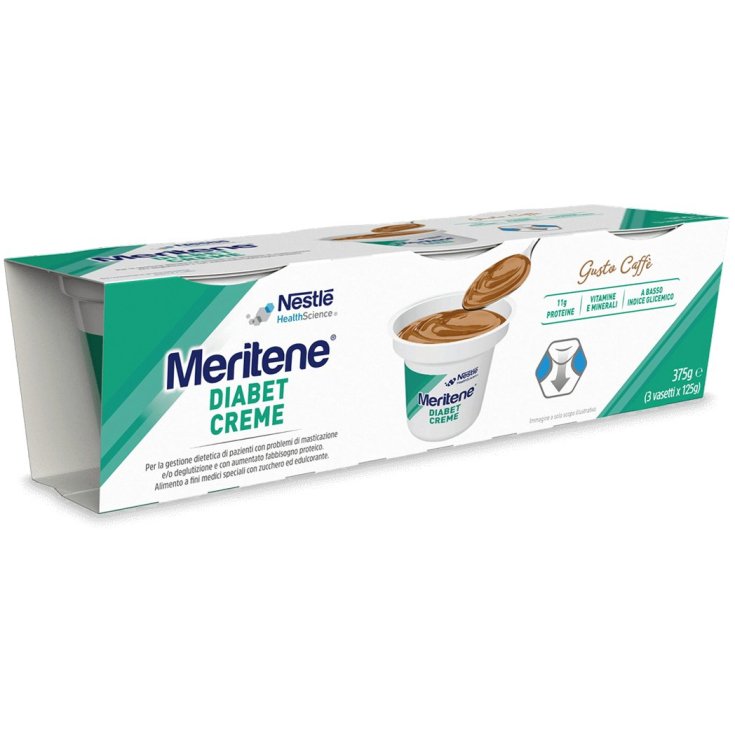 Meritene Diabet Creme Nestlè Health Science 3x125g Coffee