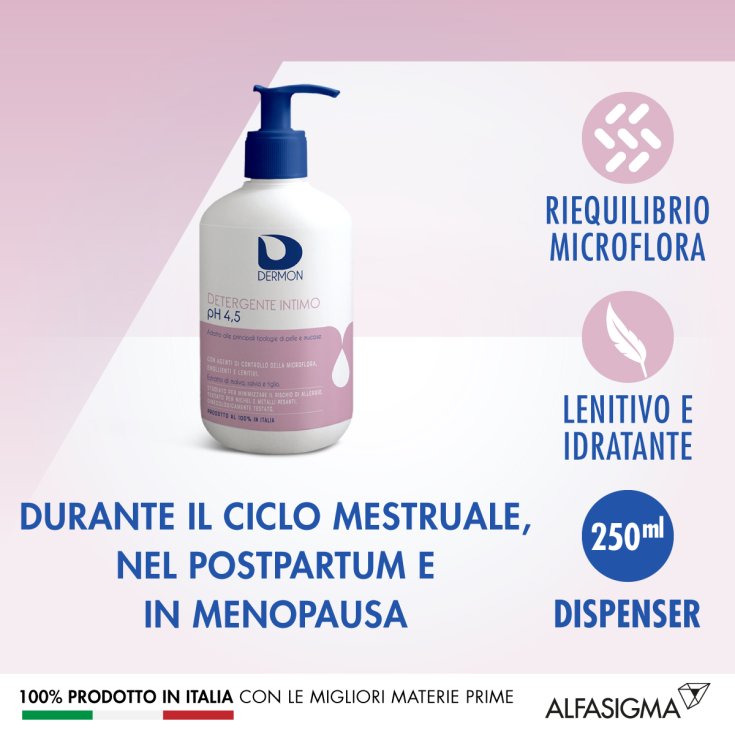 Dermon Intimate Cleanser pH 4.5 Alfasigma 500ml