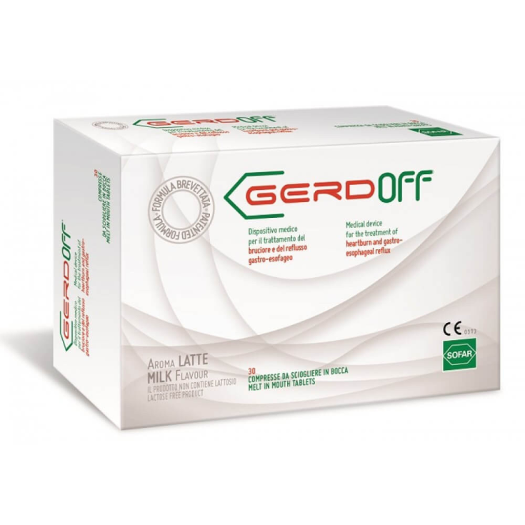 GERDOFF Sofar 30 Masticabil Milk Tablets