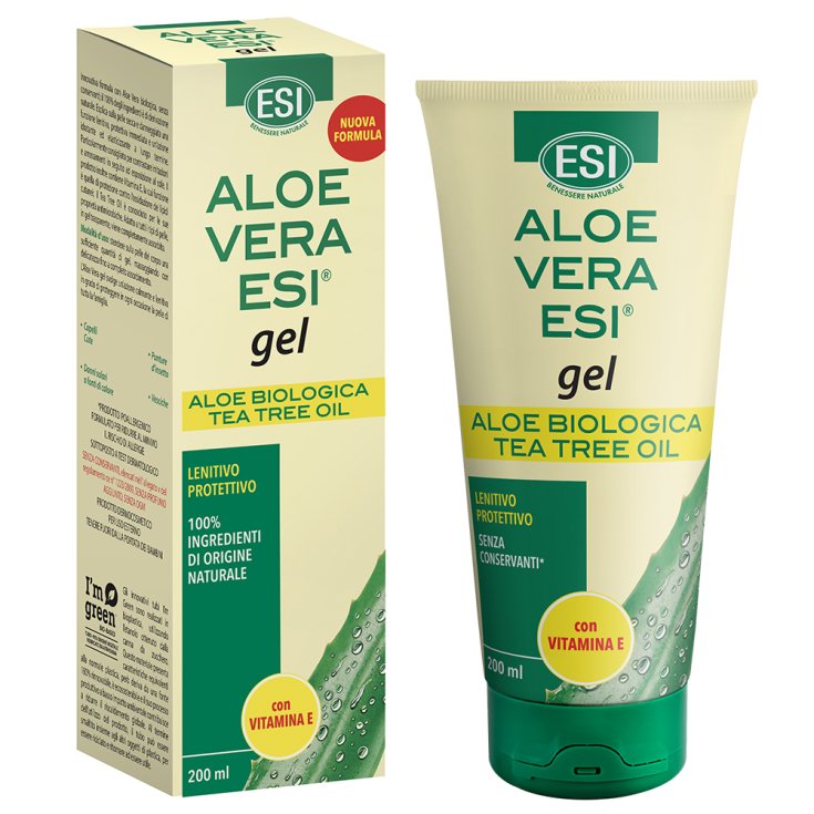 Aloe Vera ESI Vitamin E Tea Tree Oil Gel 200ml