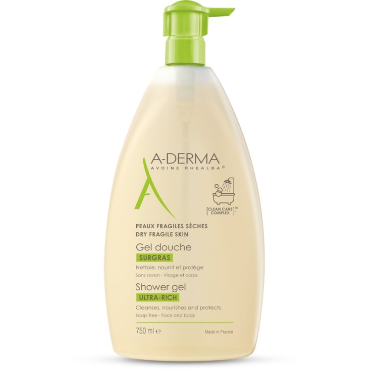 Les Indispensables A-Derma Surgras Shower Gel 750ml