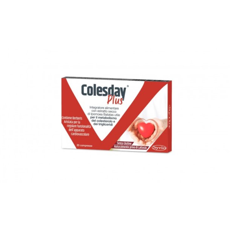 Colesday® Plus Syrio 20 Tablets