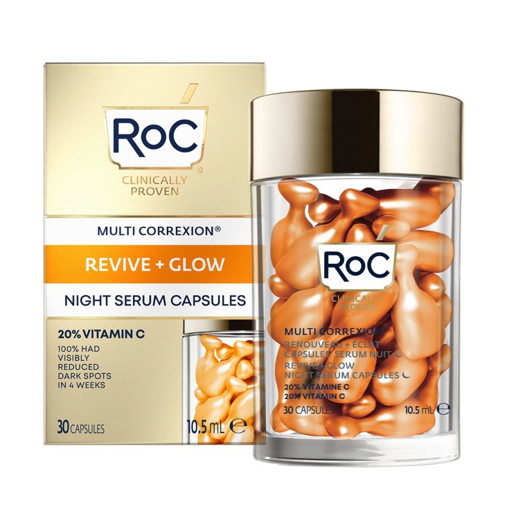 MULTI CORREXION® Revive + Glow Night Serum Capsules ROC 30 Capsules