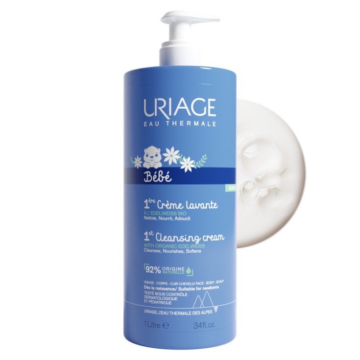 Bébé 1Ere Uriage Washing Cream 1000ml