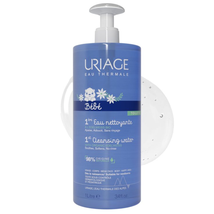 Bébé 1Ère Eau Nettoyante Uriage 1000ml