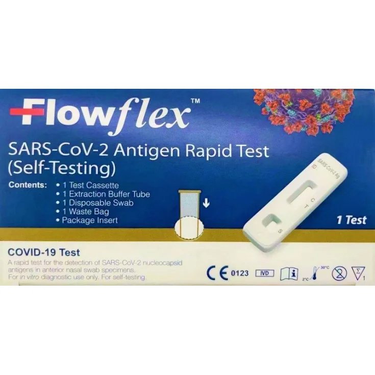 Flowflex ™ SARS-CoV-2 Rapid Antigen Test (Self Test) 1 Piece