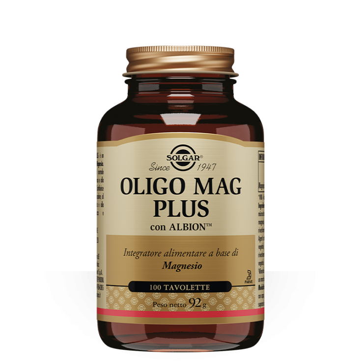 OLIGO MAG PLUS SOLGAR® 100 Tablets
