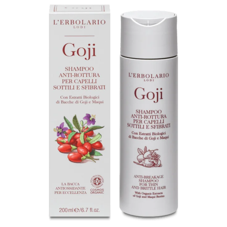 Goji Anti-Breakage Shampoo L'Erbolario 200ml