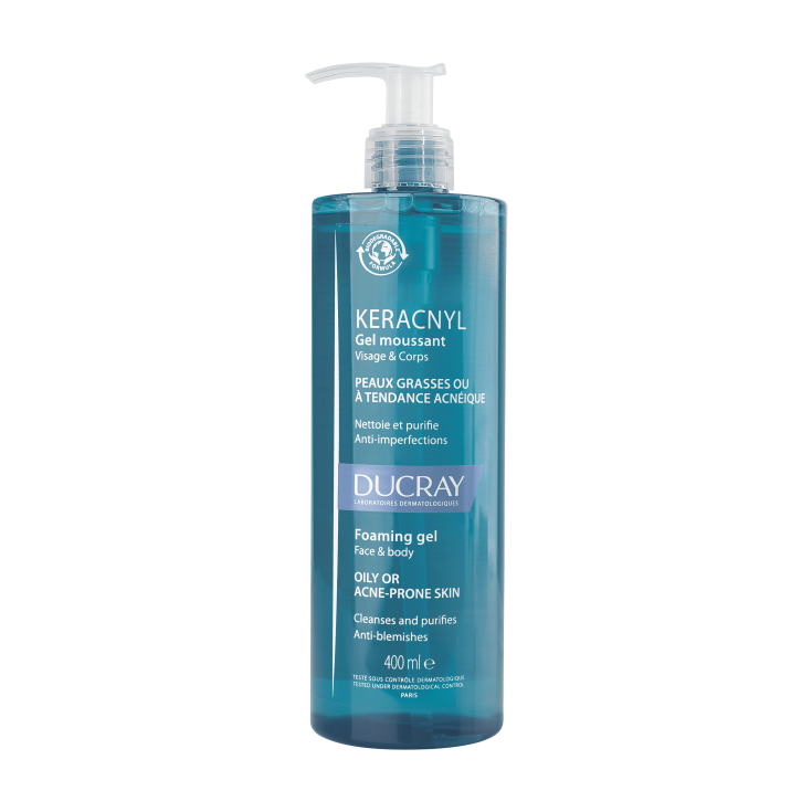 KERACNYL DUCRAY Cleansing Gel 400ml