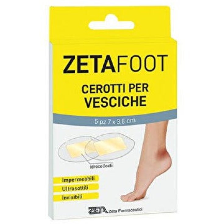 Zfoot Hydrocolloid Patch Blisters 5 Pieces