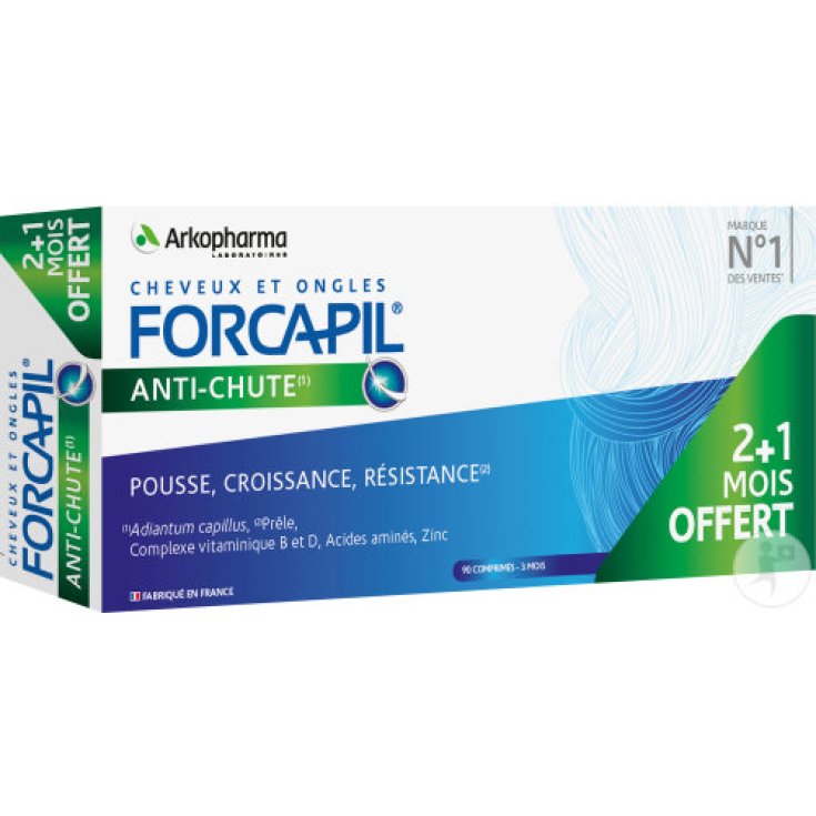 Arkopharma Forcapil® Anti-Hair Loss 3x30 Tablets