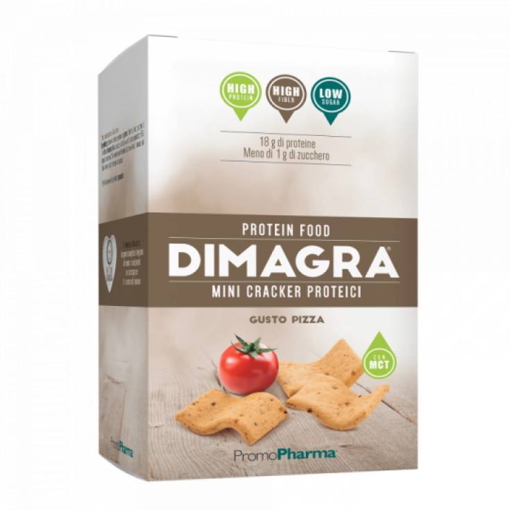 Dimagra® Mini Protein Crackers Taste Pizza PromoPharma 4x50g