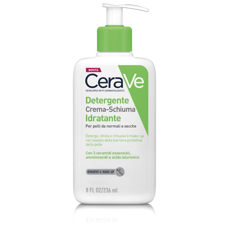 CeraVe Moisturizing Cream-Foam Cleanser 236ml