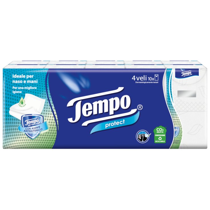 Tempo Protect Tissues 10 Pieces x20 Envelopes