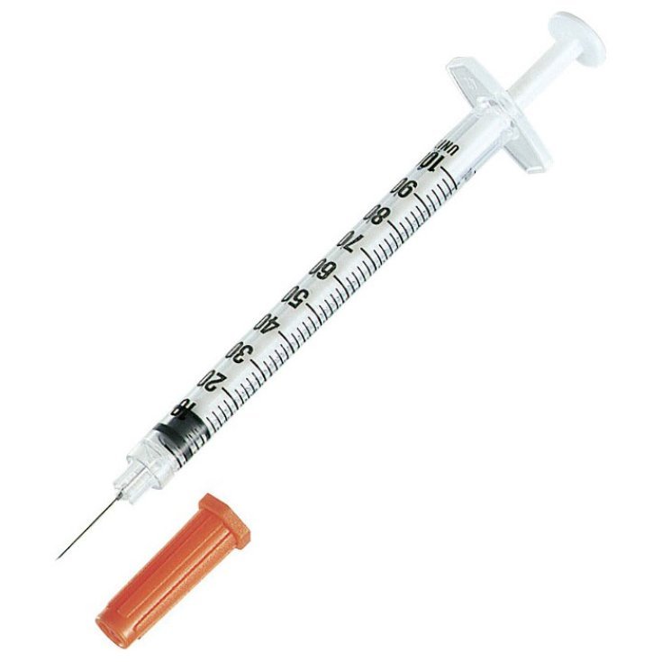 Syringe 1ml G25 5/8 1 Piece