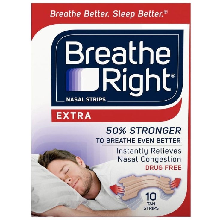 BREATH RIGHT® EXTRA STRONG 10 Pieces