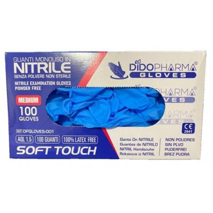 DISPOSABLE NITRILE GLOVE M DIDOPHARMA® 100 Pieces