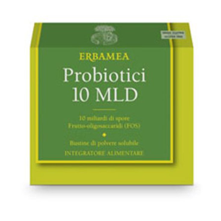 PROBIOTICS 10MLD ERBAMEA® 10 Sachets of 5g PROBIOTICS 10MLD ERBAMEA® 10 Sachets of 5g