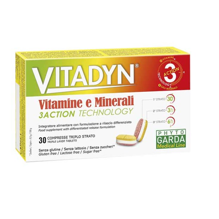 VITADYN Vitamins and Minerals PHYTO GARDA 30 tablets with differentiated release