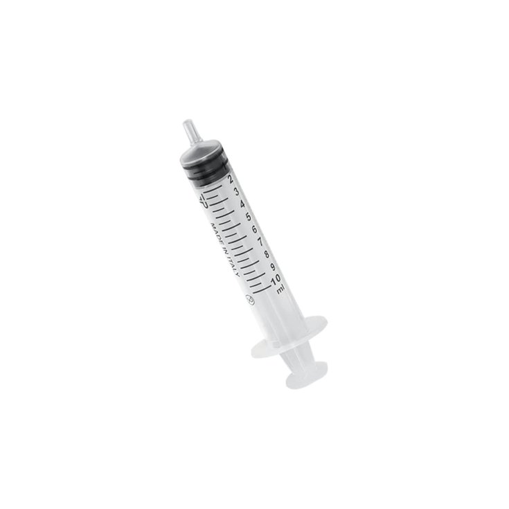 Disposable Syringe 10ml Central Luer Cone Without Ago Med's 1 Piece