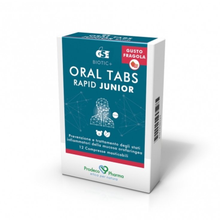 Oral Tabs Rapid Junior GSE Prodeco Pharma 12 Tablets