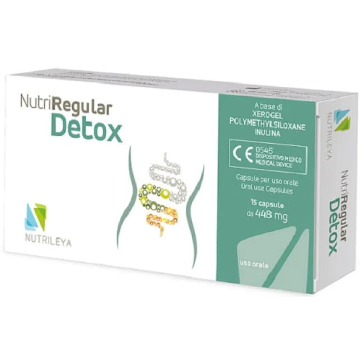Nutriregular Detox Nutrileya 15 Capsules