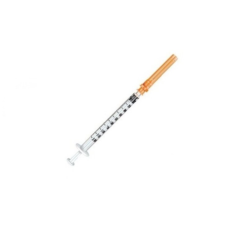 Syringe 1ml with Needle G25 LS 100 Pieces