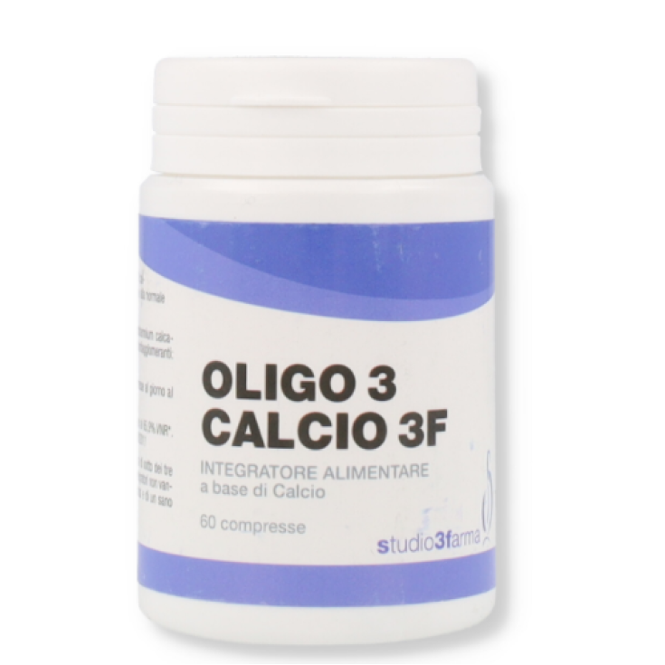 Oliogo 3 Calcium 3F Studio 3Farma 60 Tablets