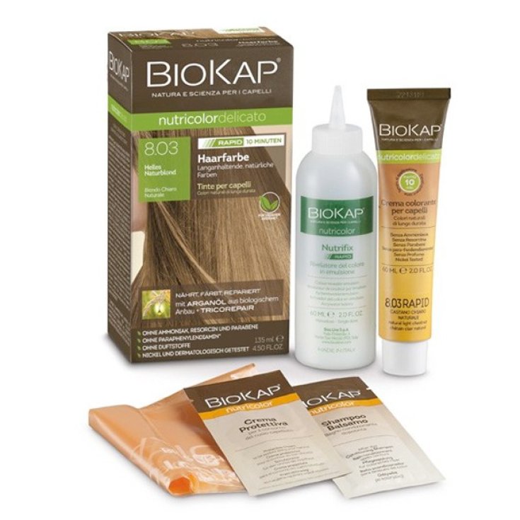 Nutricolor Delicato RAPID BIOKAP 8.03 Natural Light Blonde