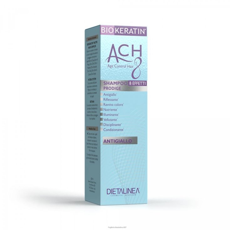ACH 8 BIOKERATIN Anti-yellow Shampoo 200ml