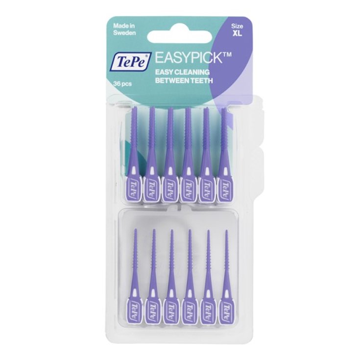EasyPick ™ Extra Large Size Purple TePe® 36 Dental Sticks