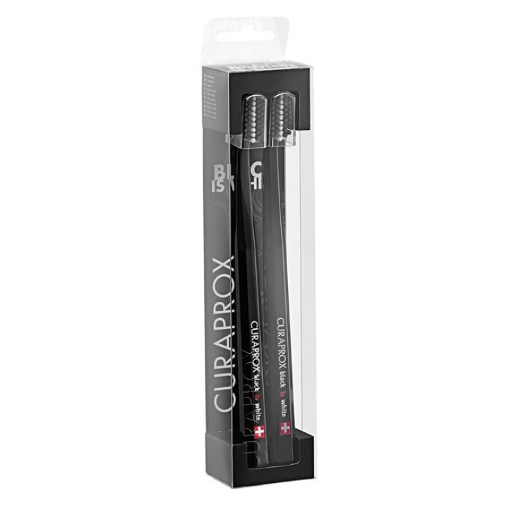 Curaprox Balck is White 2 Toothbrushes
