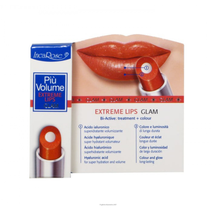 More Volume Extreme Lips Glam IncaRose 58 Orange Gerbera