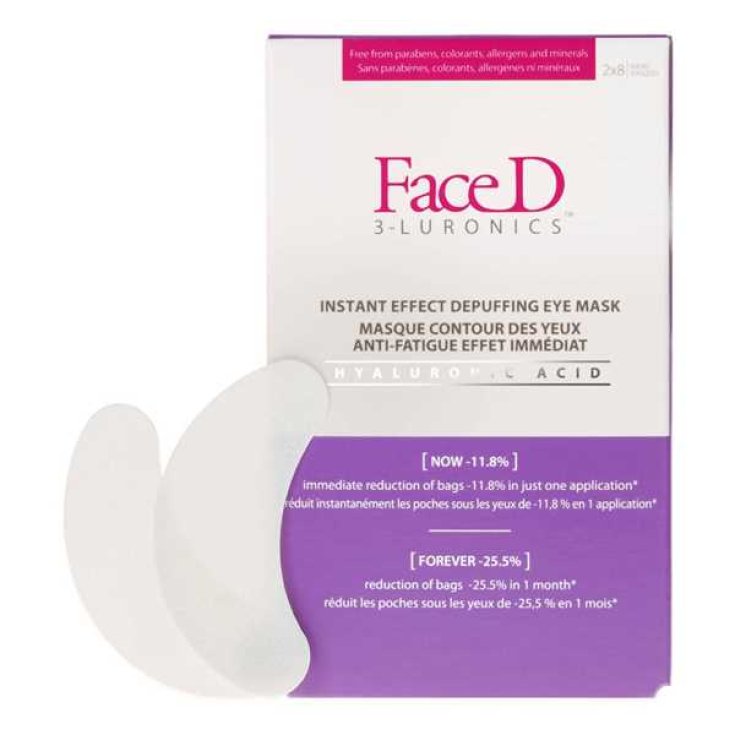 FaceD 3-Luronics 8 Patch Anti-Fatigue Eye Mask